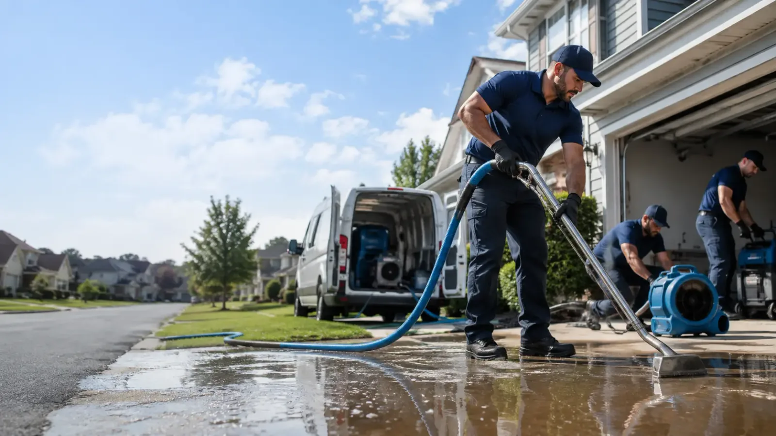 Flood Damage Restoration in Deckerville, MI